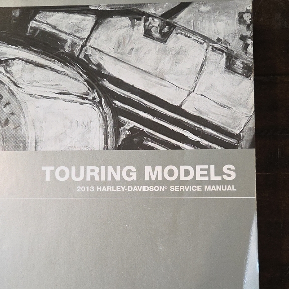 Harley-Davidson 2013 Touring Models Service Manual- 99483-13- Gray Cover - Picture 2 of 9